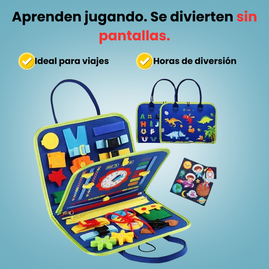 La Miniteca™ Tablero Sensorial Montessori